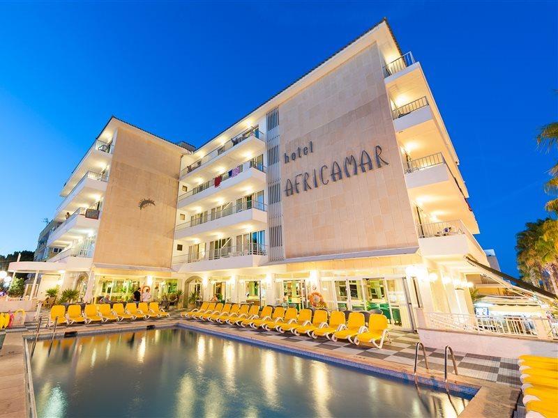 Aparthotel Africamar Can Picafort  Exterior foto