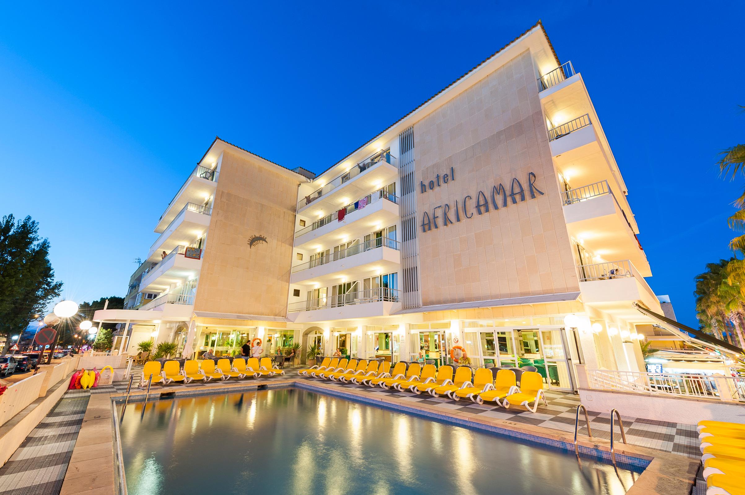 Aparthotel Africamar Can Picafort  Exterior foto